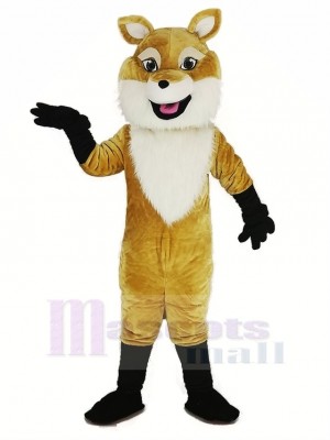 Brown Fox Mascot Costume Animal