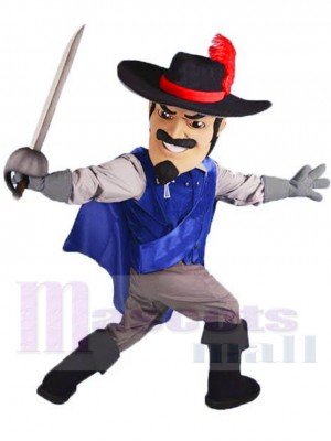 Cavalier Rapid mascot costume