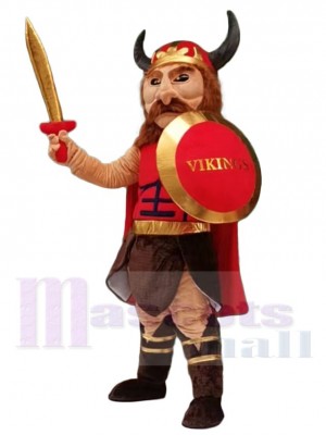 Viking Pirate mascot costume