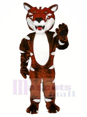 Dark Brown Wild Cat Mascot Costumes Animal