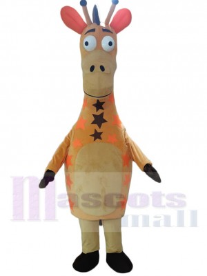 Giraffe mascot costume