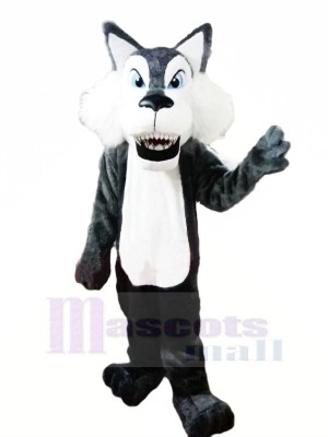 Fierce Lightweight Wolf Mascot Costumes Cartoon	