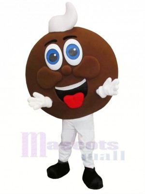 Whoopie Pie Mascot Costume Cartoon