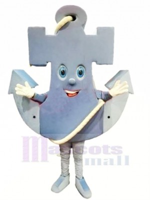 Funny Anchor Mascot Costume Cartoon	
