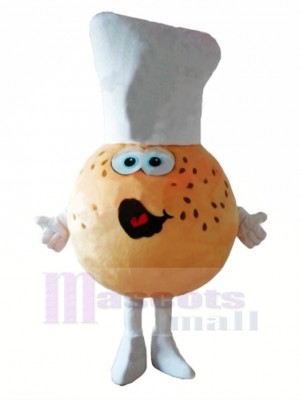 Cute Cheap Bagel Mascot Costume Cartoon