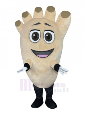 Foot mascot costume