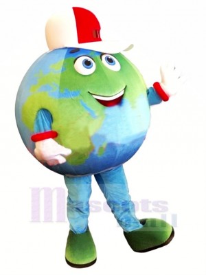 High Quality Earth Mascot Costume Cartoon