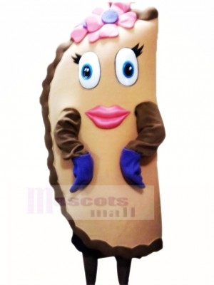 Nice Empanada Mascot Costume Cartoon