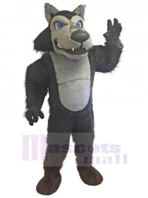 Wolf mascot costume