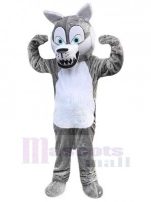 Wolf mascot costume