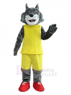 Wolf mascot costume