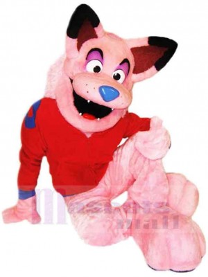 Wolf mascot costume