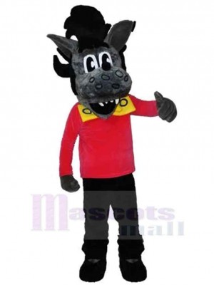 Wolf mascot costume