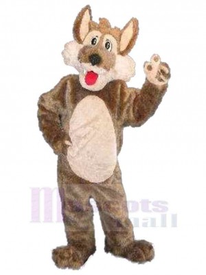 Wolf mascot costume