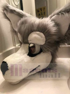 Wolf mascot costume