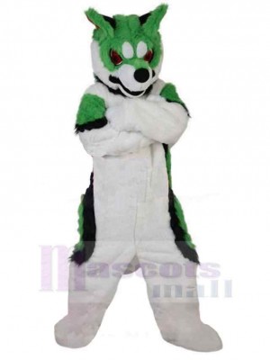 Wolf mascot costume