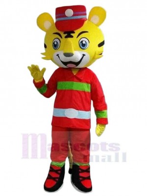 Tiger mascot costume