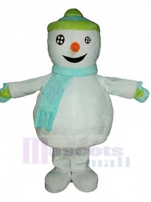 Snowman mascot costume