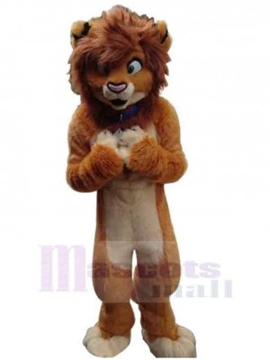 Lion mascot costume
