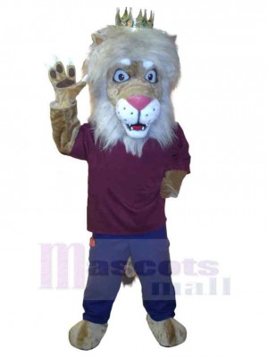 Lion mascot costume