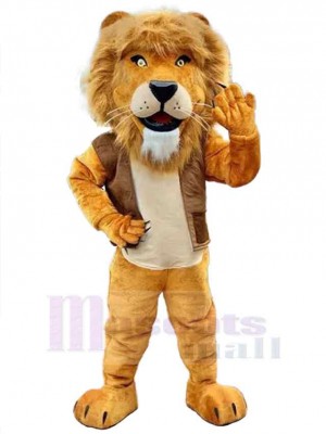 Lion mascot costume