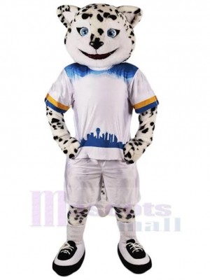Leopard mascot costume