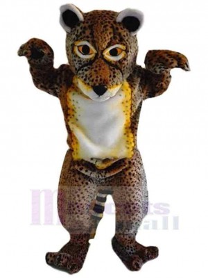 Leopard mascot costume