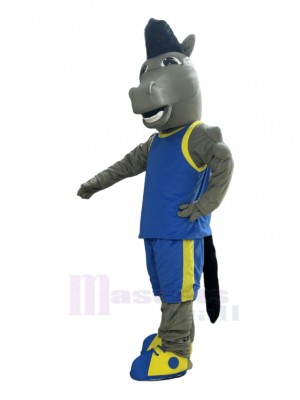 Mustang Horse mascot costume