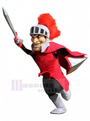 spartan knight mascot costume