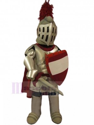 spartan knight mascot costume