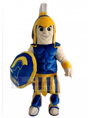 spartan knight mascot costume