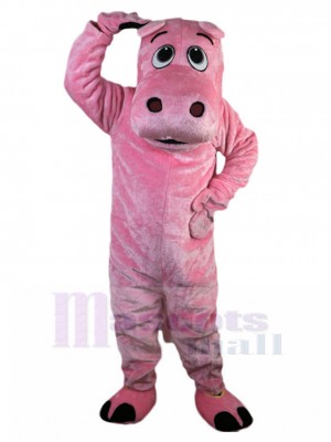 Hippo mascot costume