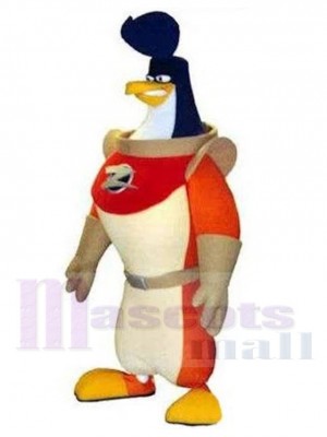 Astronaut Penguin mascot costume