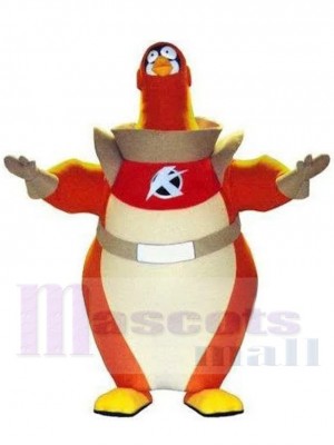 Astronaut Penguin mascot costume