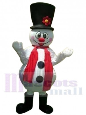 Snowman mascot costume