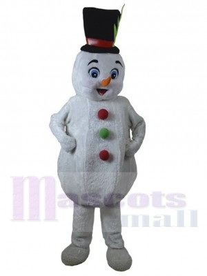 Snowman mascot costume