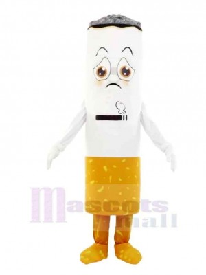 Cute Cigarette Mascot Costume Cartoon