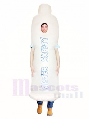 Condoms Mr Safety Inflatable Halloween Christmas Costumes for Adults