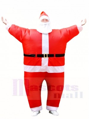 Santa Claus Inflatable Halloween Christmas Xmas Costumes for Adults