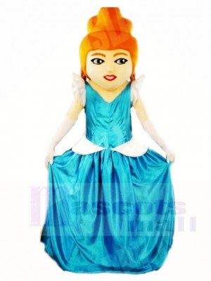 Cinderella Mascot Costumes Cartoon 