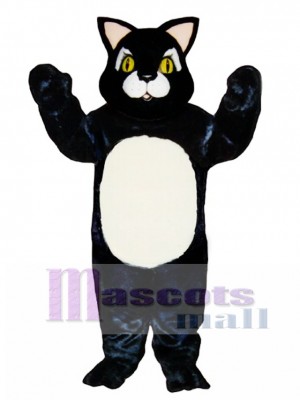 Cute Blackie Cat Mascot Costume