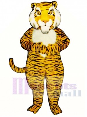 Cute Jungle Tiger Mascot Costume