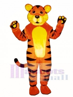 Cute Tiger Cub Mascot Costume