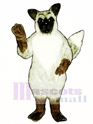 Cute Grey Fox Mascot Costume