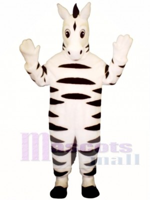 Baby Zebra Mascot Costume