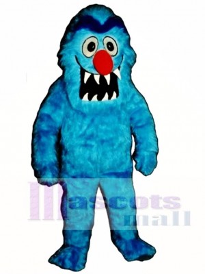 Blue Monster Mascot Costume