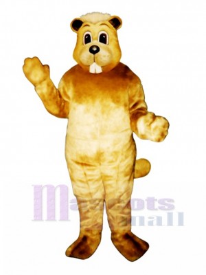 Willy Beaver Mascot Costume Animal 