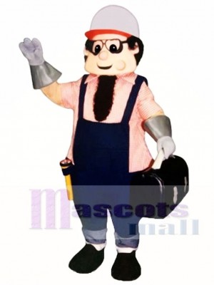 Working Man Mascot Costume