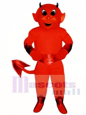 Cute Red Devil Mascot Costume