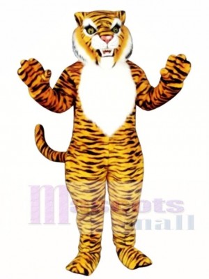 Cute Tiger Mascot Costume
